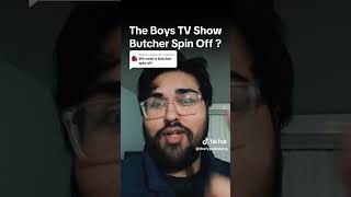 the boys tv show butcher spin off