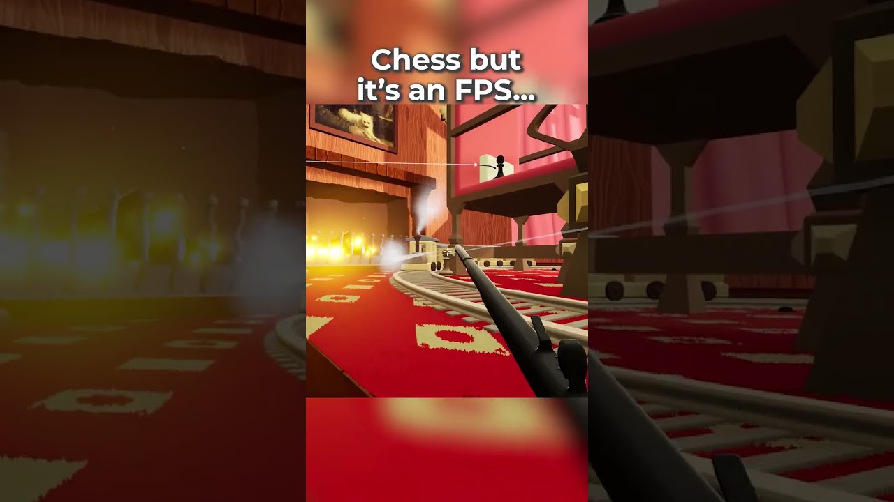 Chess But It's An FPS Game #shorts 