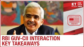 RBI Governor Shaktikanta Das interacts with CII Council | Key takeaways