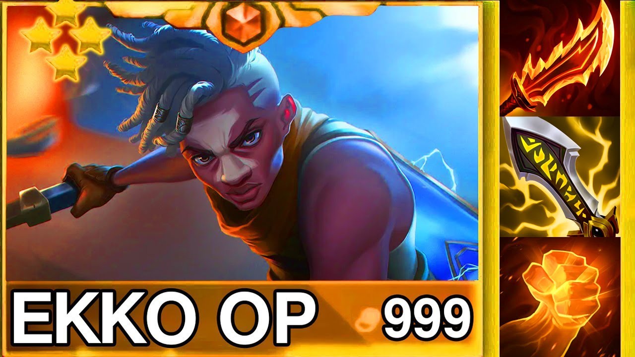 FUNNY EKKO TFT SET 16 - YouTube