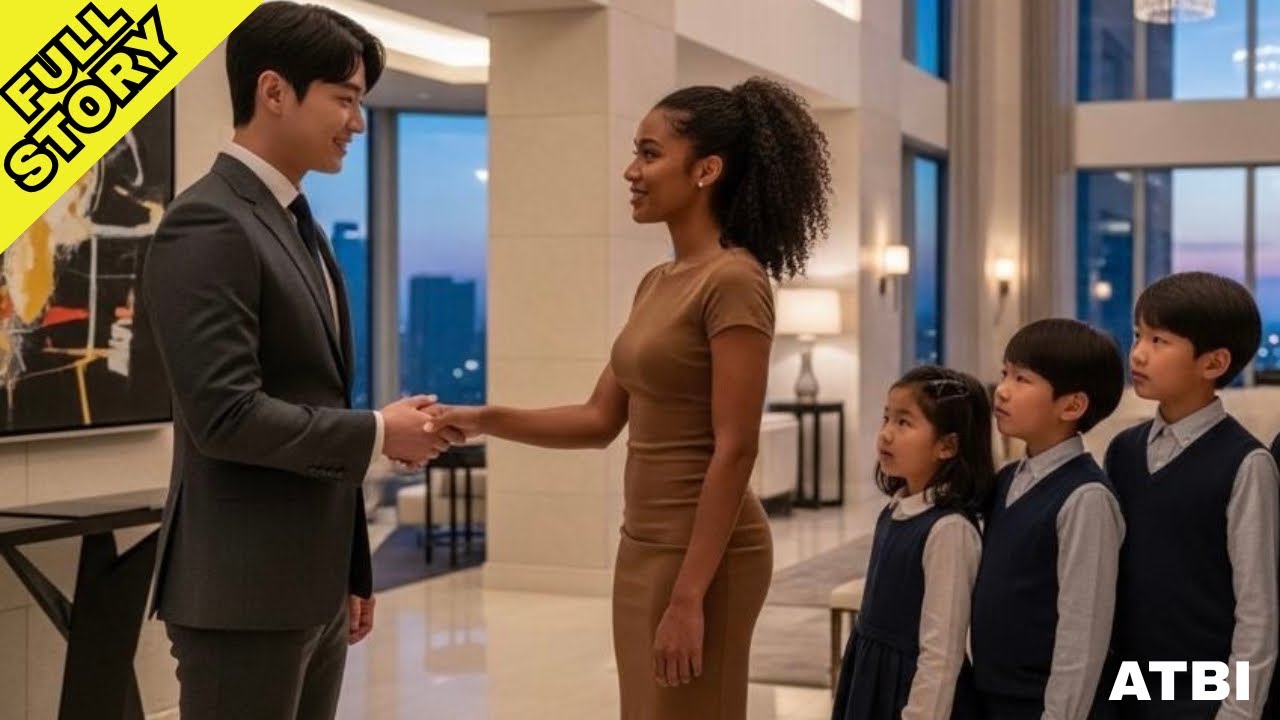 For 10 years he thought he was infertile, till she arrived With his Triplets Who Look Exactly Like h