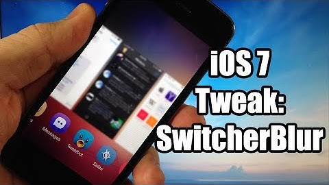 iOS 7 Jailbreak Tweak - SwitcherBlur - FREE