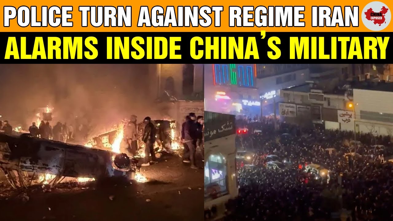 Iran’s Security Forces Defect as Protests Spread Nationwide, Beijing Watches in Fear.