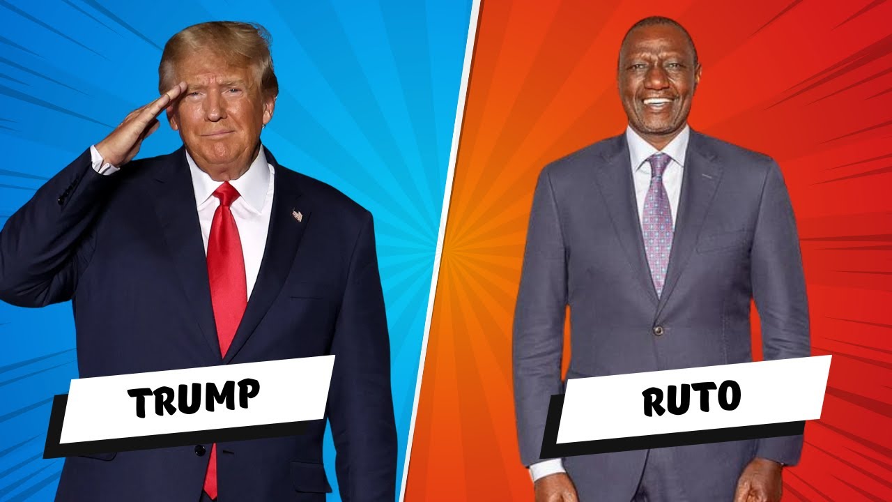 Trump And Ruto RUTO VS TRUMP: The 5 Things They Have In Common - YouTube