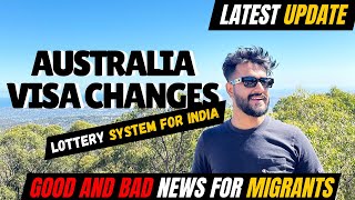 AUSTRALIA MAJOR VISA CHANGES 🇦🇺 | Good and Bad News for Migrants