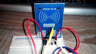 картинка: Как считать RFID и NFC карты с Ардуино . Подключение модуля RC522