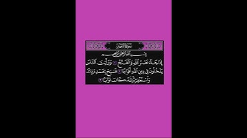 سوره النصر للقارىء الشهيد صالح الجعفراوي