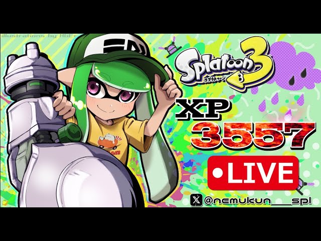 えながさん専用、スプラトゥーン3、桃太郎ワールド、定番 XP3557】ぜろななでエリア杯頑張ります！【スプラトゥーン3