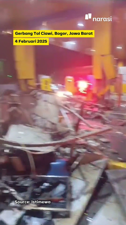 Kecelakaan Beruntun di Gerbang Tol Ciawi Bogor, Polisi: 8 Orang Meninggal | Narasi Daily