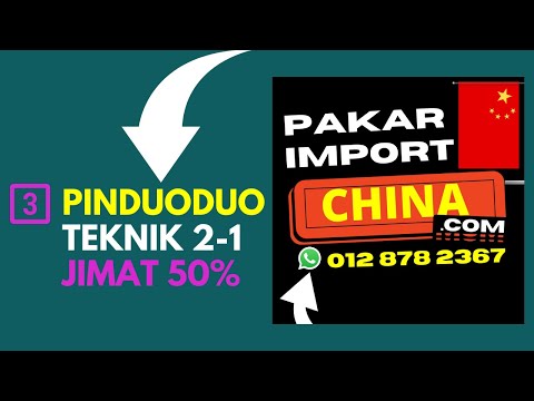 Pinduoduo Cara Jimat Lebih 50% Guna Kupon Dan Komisen 3/3