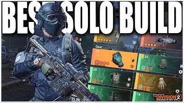 THE BEST DIVISION 2 SOLO BUILD?  INSANE DAMAGE & SURVIVABILITY DESTROY HEROIC CONTENT FAST!