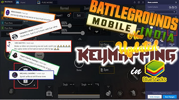 NEW UPDATED KEYMAPPING SET UP FOR BATTLEGROUNDS MOBILE INDIA IN BLUESTACK EMULATOR 🔥🔥