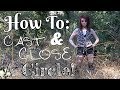 💫How To Cast & Close A Circle🕯️ | ✩Plus Cutting Doorways✩ | ☙Witchcraft & Wicca❧