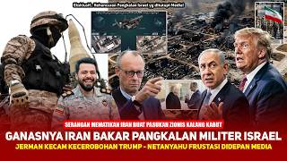 IRAN RUNTUHKAN SEKUTU AMERIKA! Markas Besar Zionis Ludes Terbakar, Trump Netanyahu dikucilkan Eropa