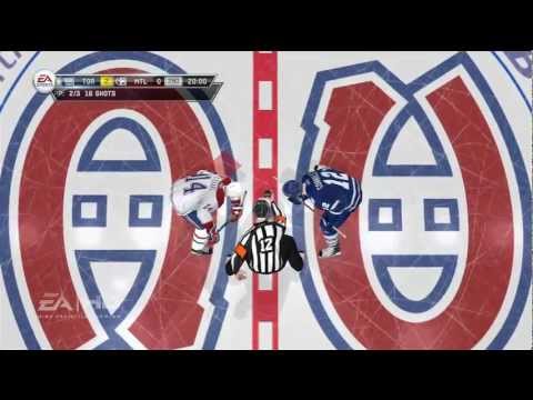 NHL 12 Gameplay Highlights XBOX 360 (Maple Leafs vs Canadiens) HD