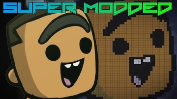 I Made a HUGE Mural Of Meep! Super Modded Oxygen Not Included EP32