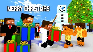 TOUCHING CHRISTMAS EDITION : HEROBRINE BROTHERS AND MONSTER SCHOOL