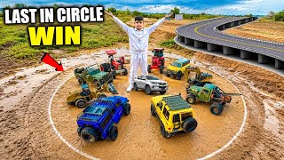 RC Car Circle Fight Challenge 😱 Last Car Survives! 🚗🔥(आखिर में कौन बचेगा circle ⭕ मे) #viral #comedy