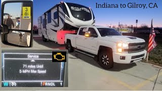 Indiana to Gilroy, CA 32023