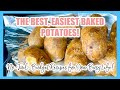 THE BEST, EASIEST BAKED POTATOES! Get Them Right Every Time! Easy Cooking Budget Meal Series #1
