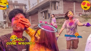 Holi With Beutiful Girls 😍 Holi Special Vlog 2024 ❤️ Vloger Ab