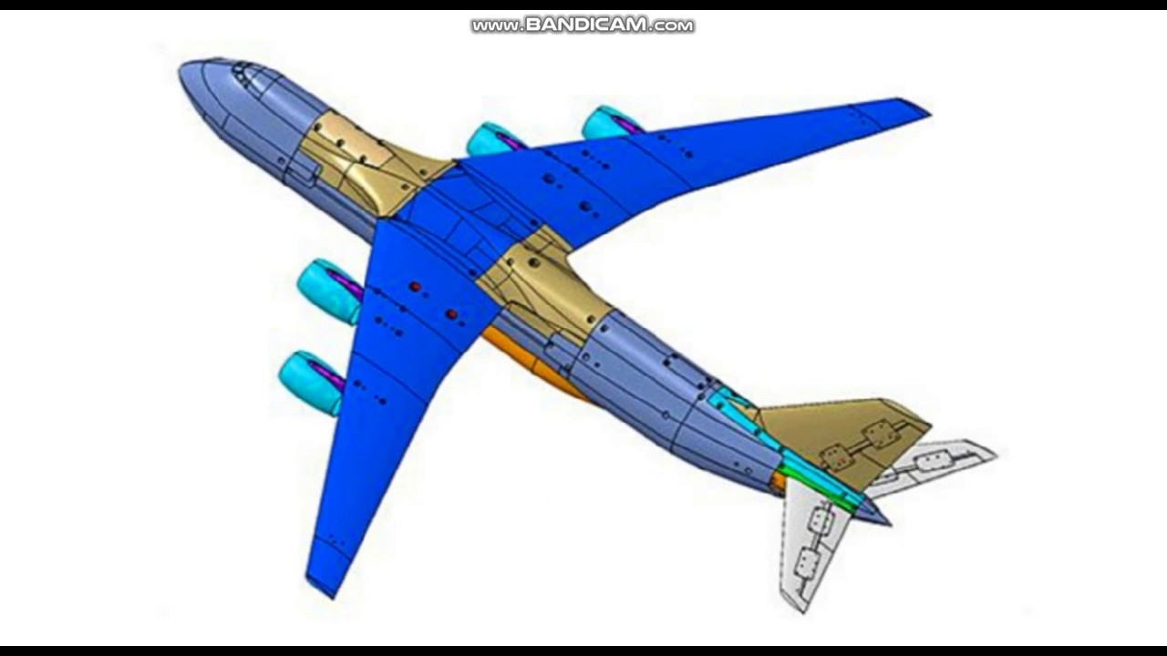 4 моторный самолет