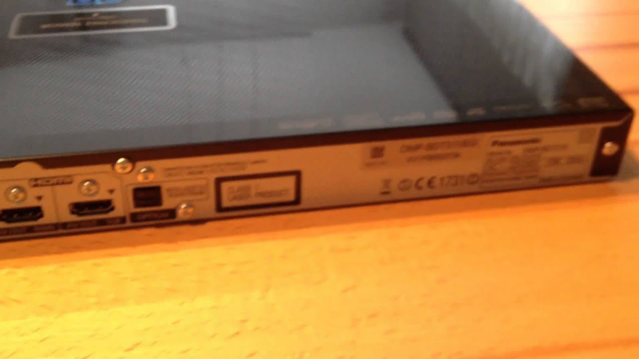 Panasonic 3D Blu-ray Player DMP-BDT310