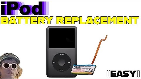 How to Replace Battery on iPod classic/Video (Step-by-Step) | Full Guide (EASY)