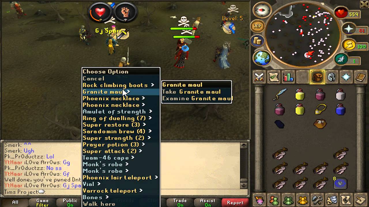 Runescape Tim's Project Saradomin's Whisper + Zerk (I) + Fire Cape