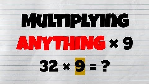 UIL Number Sense Tricks | How to Multiply ANYTHING by 9 QUICKLY