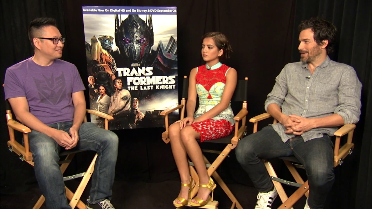 Isabela Moner and Santiago Cabrera on Transformers: The Last Knight