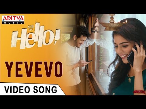 Yevevo Video Song | HELLO! Video Songs | Akhil Akkineni, Kalyani Priyadarshan|Anup Rubens