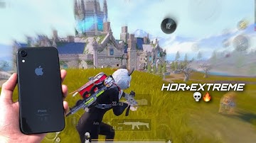 iPhone XR PUBG HDR graphic in 2025🤩| 4.0 UPDATE TEST 🔥| PUBG MOBILE 
