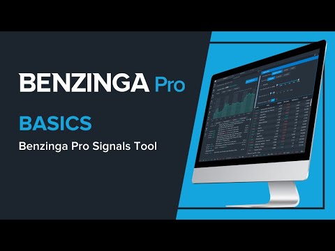 Benzinga Pro Signals