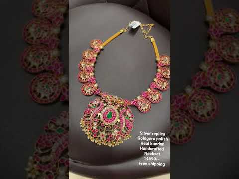 Handcrafted Real Kundan Neckset