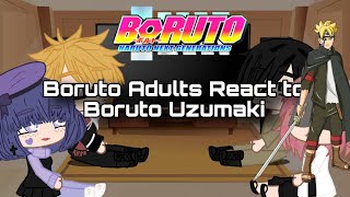 Boruto Adults React to Boruto Uzumaki//Manga Spoilers//Short//Part 2//496-500 Subscribers Special