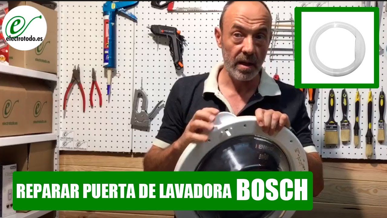Lavadora Bosch Wfb Serie Junta de cierre de la puerta 296514 Gratis de montaje de vídeo 