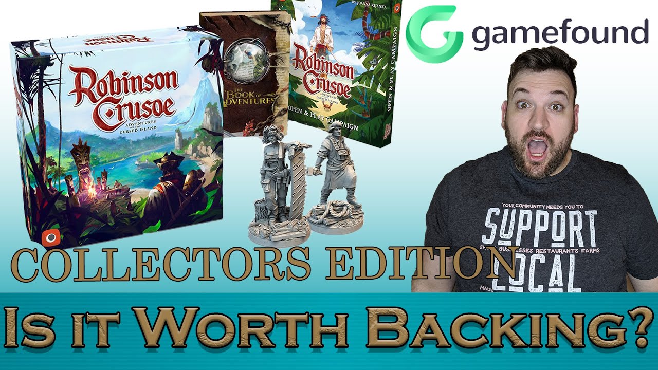 🔴 Робинзон Крузо — Коллекционное издание — Стоит ли поддерживать игру? Игра найдена на Deep Diveson