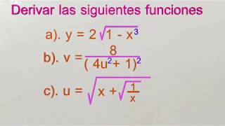 Derivadas 8.1