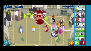 Bloons Adventure Time TD (mobile) - Impoppable Level without allies (Wizard Royale)