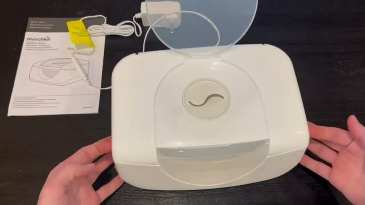 Munchkin® Warm Glow™ Wipe Warmer Review YouTube