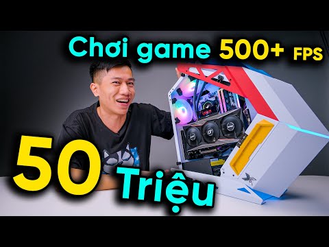 เกม fps online pc  2022 New  #Review - Lắp bộ PC 50 triệu chơi game hơn 500 FPS - RTX 3070 Ti Vulcan