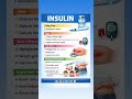 Insulin: Uses &amp; Side Effects💉👩‍⚕| Insulin ke use kya hota h..?? |#shorts#insulin