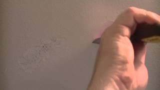 In this video I demonstrate how to repair a cracked and peeling cei...
