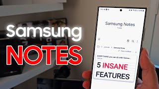 TOP 5 Features of Samsung Notes! screenshot 1