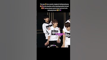 The way Jk holding tae while standing closer to him😍🫶#taekook #vkook #shorts #trending