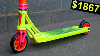 MY BRAND NEW $1867 NEON CUSTOM PRO SCOOTER!!!