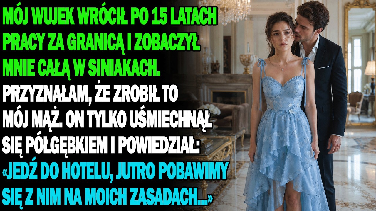 Objąłem siostrzenicę w hali przylotów po piętnastu latach. Uścisk był długi, ale nagle moje dłonie zamarły – na nadgarstku Ani zobaczyłem siniec. „Spadłam ze schodów” – powiedziała cicho. Jej mąż...