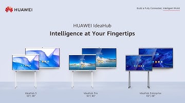 The Huawei IdeaHub Bundles Intelligent Writing, HD Video Conferencing and Wireless Sharing