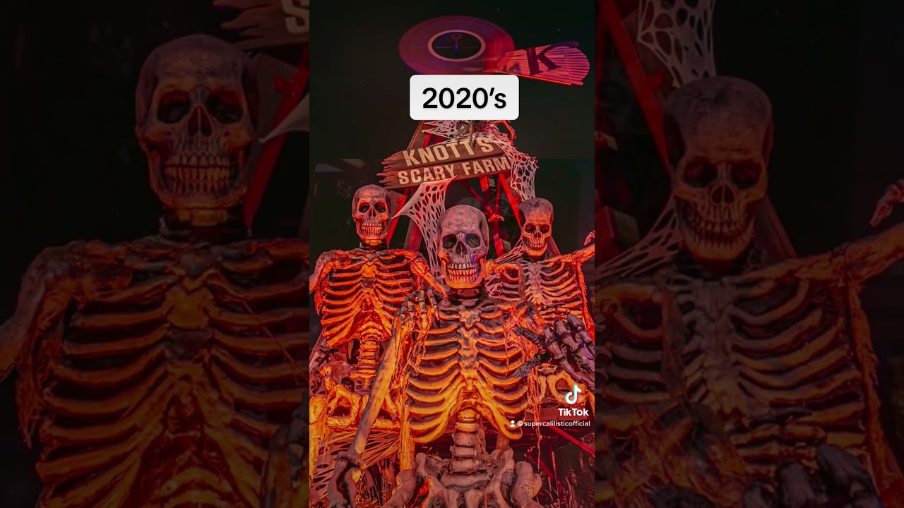 Knott's Scary Farm 50 Years of Historical Photos